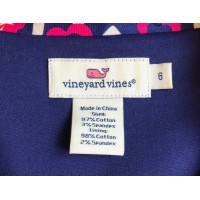 VINEYARD VINES NAVY BLUE, FUCHSIA, HOT PINK & WHITE SHIFT TUNIC DRESS, SIZE 6